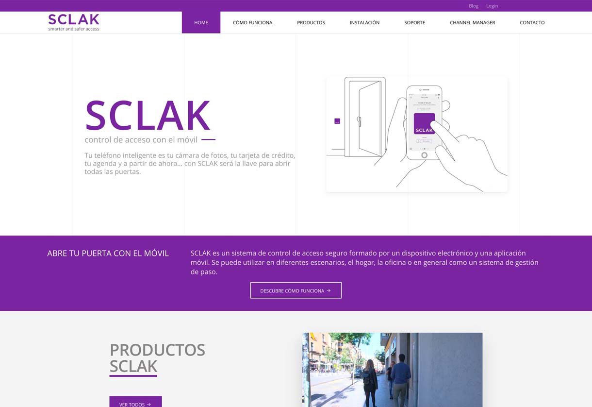 disseny web sclak 